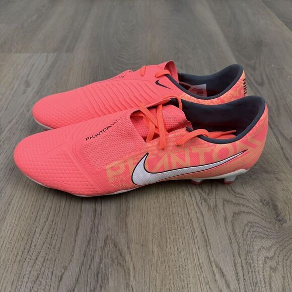 Nike Phantom Venom Pro FG Soccer Cleats Shoes Mens 12.5 Bright Mango AO8738-810 main image 8
